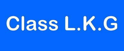 Sign Board for Class L.K.G Fine Art Print