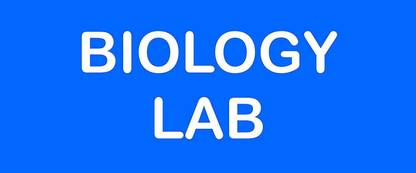 Sign Board For Biology Lab Fine Art Print