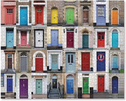 MELISSA & DOUG 1,000Piece Knock Knock Doorways Jigsaw Puzzle