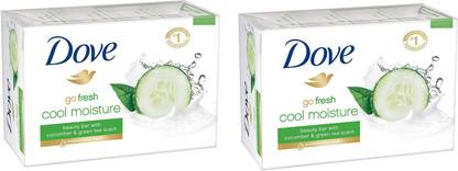 DOVE fresh Beauty Bar, Cucumber and Green Tea 2 BAR