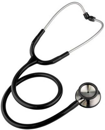 momento Stethoscope in black Single head Stethoscope