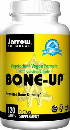 Jarrow Formulas Bone-Up, Vegetarian/Vegan Formula, With Calcium Citrate, 120 Tablets