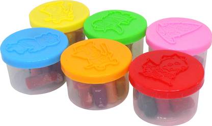 FULLY Set of 6 Clay Boxes