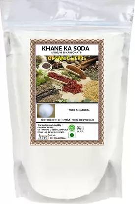 ORGANIC HERBS KHANE KA SODA (NaHCO3) Baking Soda Powder