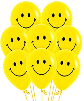 Balloon Wala Printed Smiley Balloons Balloon