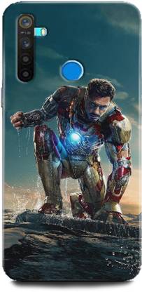INDICRAFT Back Cover for Realme 5s / RMX1925 IRON MAN, AVENGERS, MARVEL, SUPERHERO, COMIC