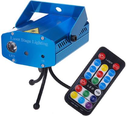 WunderVoX LASER REMOTE CONTROL LED STAGE LIGHTING PROJECTOR FOR DISCO XMAS PARTY-a4 Shower Laser Light