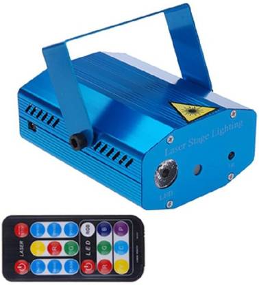 VOLTegIC ® RGB LASER REMOTE CONTROL LED STAGE LIGHTING PROJECTOR FOR DISCO XMAS PARTY Shower Laser Light