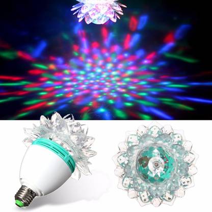 WONDERWORLD ® ROTATING CLUB PARTY BAR KTV CRYSTAL RGB STAGE LIGHT DISCO DJ LED LASER LAMP Single Disco Ball