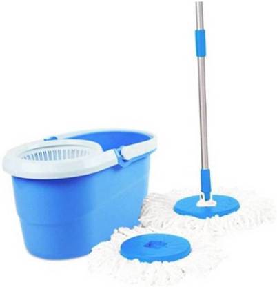 Qoibito Magic Dry Bucket Mop-360 Mop Set