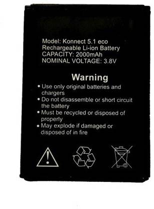 GIFFEN Mobile Battery For  SWIPE KONNECT 5.1 ECO