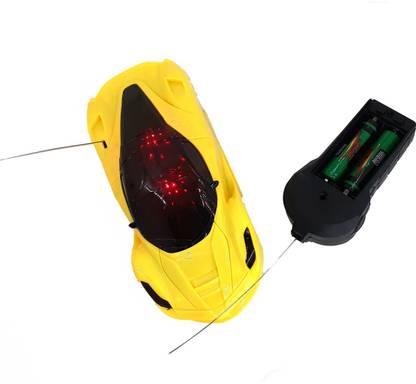 RUPAM COllection Kids Yellow Musical Remote Control Car With Light Effect