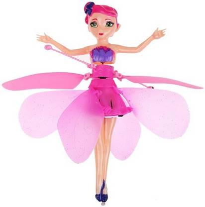 SafalCollection Flying Fairy Princess Doll with Hand Sensor Control