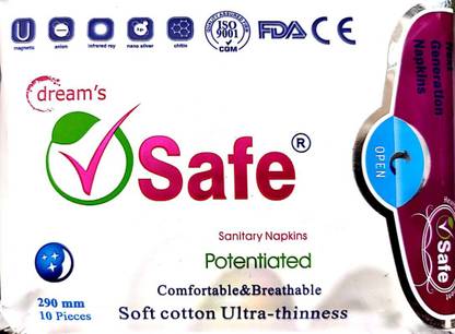 vsafe V Safe Sanitary Pad