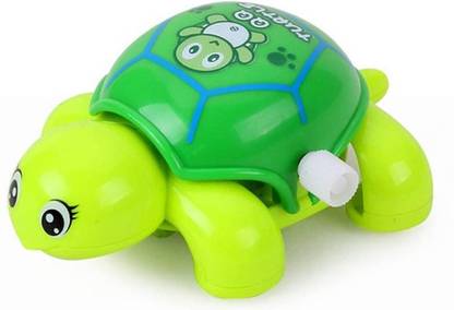 hinik Wind up Stalking Toy: Mini Robotic Fish in Attractive Colors turtle Gag Toy