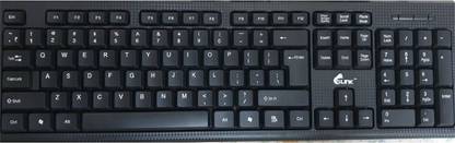 Glink GLK-007S Wired USB Standard Multi-device Keyboard Compatible with Desktop, Laptop, Mac