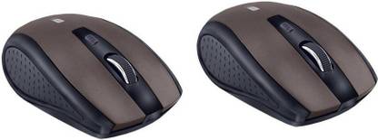 iball Wireless Optical Mouse_Pack_2 Wireless Ambidextrous Optical  Gaming Mouse