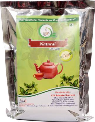NATURAL Lemongrass Tea Lemon Grass Instant Tea Pouch