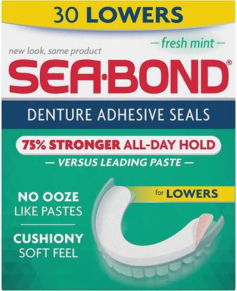 Sea-Bond Denture Adhesive Wafers Adhesive Band Aid