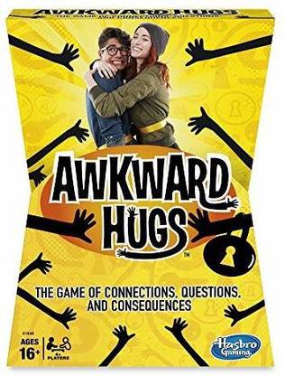 Hasbro Awkward Hugs game Party & Fun Board Game