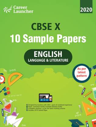 Cbse 2020 Class X 10 Sample Papers English Language & Literature 2 Edition