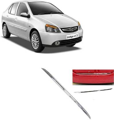 EMPICA Stainless Steel Trunk Garnish Glossy Tata Indigo CS Rear Garnish