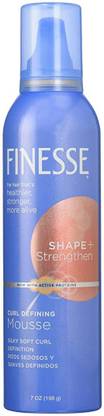 FINESSE Self Adjusting Curl Defining Mousse Hair Mousse