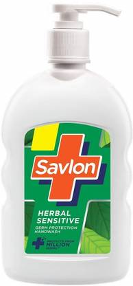 Savlon Herbal Sensitive Handwash Hand Wash Bottle