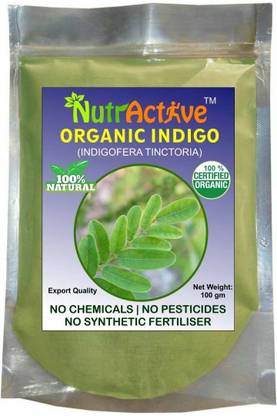 NutrActive Natural Indigo Powder (indigofera Tinctoria)