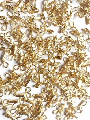 Bestyzz Firstzz Golden Colour Pure Brass Blouse Hooks Hook Eye