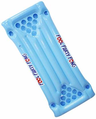 SUUPERMART Inflatable Beer Pong Table Mattress Lounge Pool Float Swim Floatation Belt