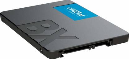 Crucial BX500 SATA SSD 240 GB Desktop, Laptop, All in One PC's, Network Attached Storage, Surveillance Systems, Servers Internal Solid State Drive (SSD) (BX500 240GB 2.5 INCH)