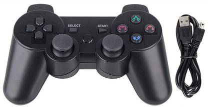 YODNSO PS3 Wireless Video Game Pad Dual Shock Wireless Game Controller  Joystick
