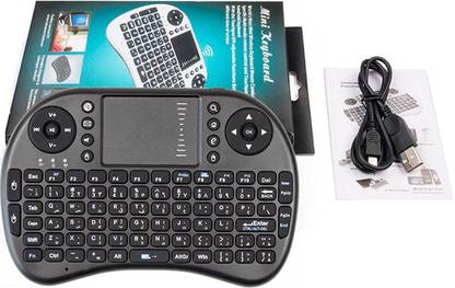 Buy Genuine Mini Handheld Touchpad Mouse Remote Control Wireless Bluetooth, Wireless Handheld Multi-device Keyboard