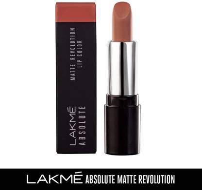 Lakmé Absolute Matte Revolution Lip Color, 302 Soft , 3.5 g