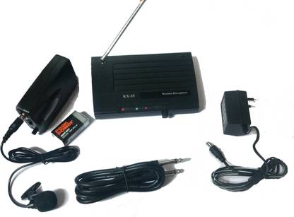 Divinext Collar Wireless Microphone System 200ft Wireless Range Rx-68A Collar Wireless Microphone System 200ft Wireless Range Rx-68A Indoor, Outdoor PA System