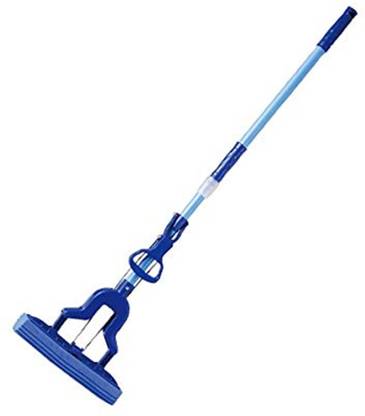 NGEL Plastic PVA Sponge Absorber Mop, Butterfly Wet Floor Mop, Water Absorption, Telescopic Sponge Mop