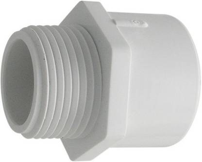 PRINCE UPVC Plastic M.T.A. 3/4" 2-Way Reducer Pipe Joint