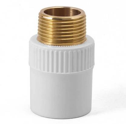 PRINCE Upvc Brass Mta 1/2" 2-Way Union Pipe Joint