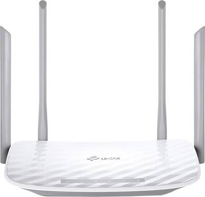 TP-Link Archer A5 AC1200 Wireless Router 2.4 GHz, 5 GHz 1200 Mbps Wifi Speed Dual Band External Antenna Ethernet (Cable Broadband)