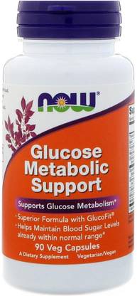 Now Foods Glucose Metabolic Support, 90 Veg Capsules