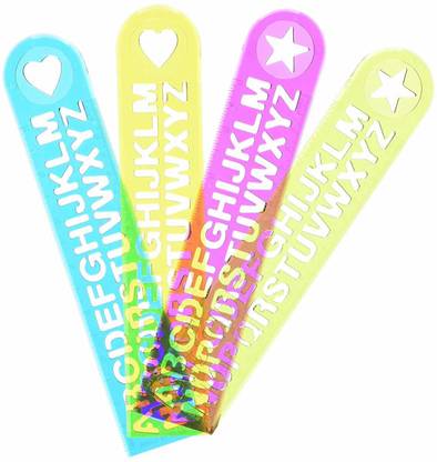 Amscan Alphabet Ruler Favour 4 pk