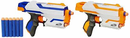 Hasbro Nerf N-Strike Elite Sidestrike Blaster 2-Pack Nerf Guns With