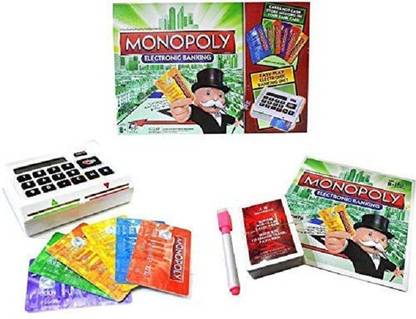 Nilu Toys Monopali Electronic Banking Board Game Money & Assets Board Game