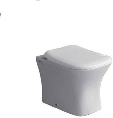 Ceramic Floor mounted Square Western Western Commode
