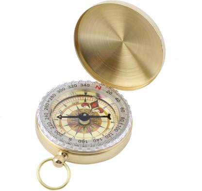 FUTABA Classic Brass Pocket Camping Compass