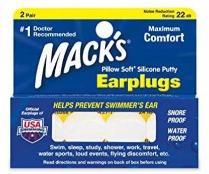 Mack's Soft Silicone Earplugs Ear Plug