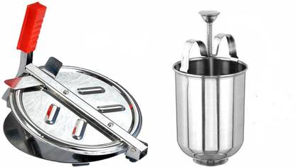 Kreyam's Puri Press/Chapati Press/Roti Maker/Papad Maker Roti/Khakhra Maker