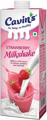 Cavin's Strawberry Milkshake