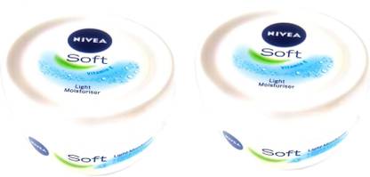 NIVEA Soft Lite Moisturiser with Vitamin E 100ml*2